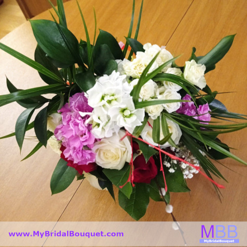 Orange Blossom Bridal Bouquet