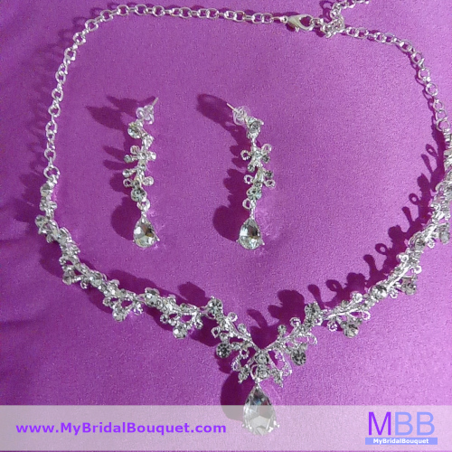 Crystal Tiara Set