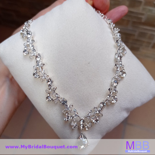 Crystal Tiara Set